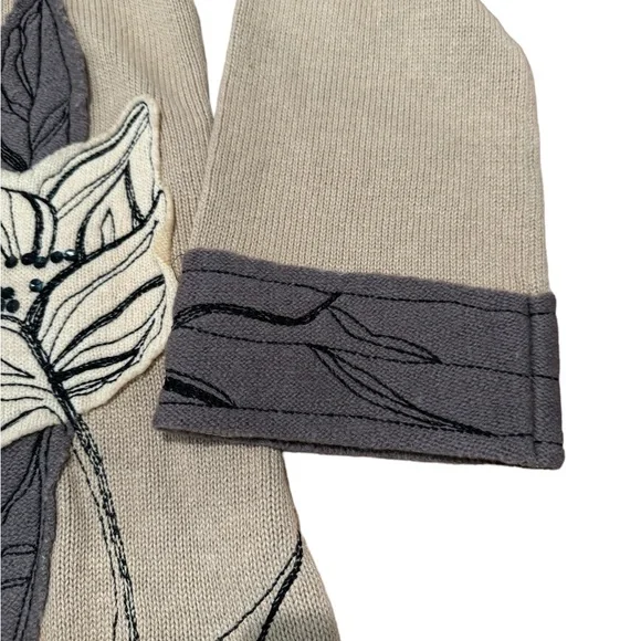 STORYBOOK KNITS Contemporary Floral Cardigan - Picture 7 of 9